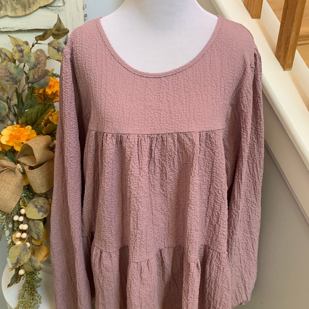 Super soft mauve 2XL top